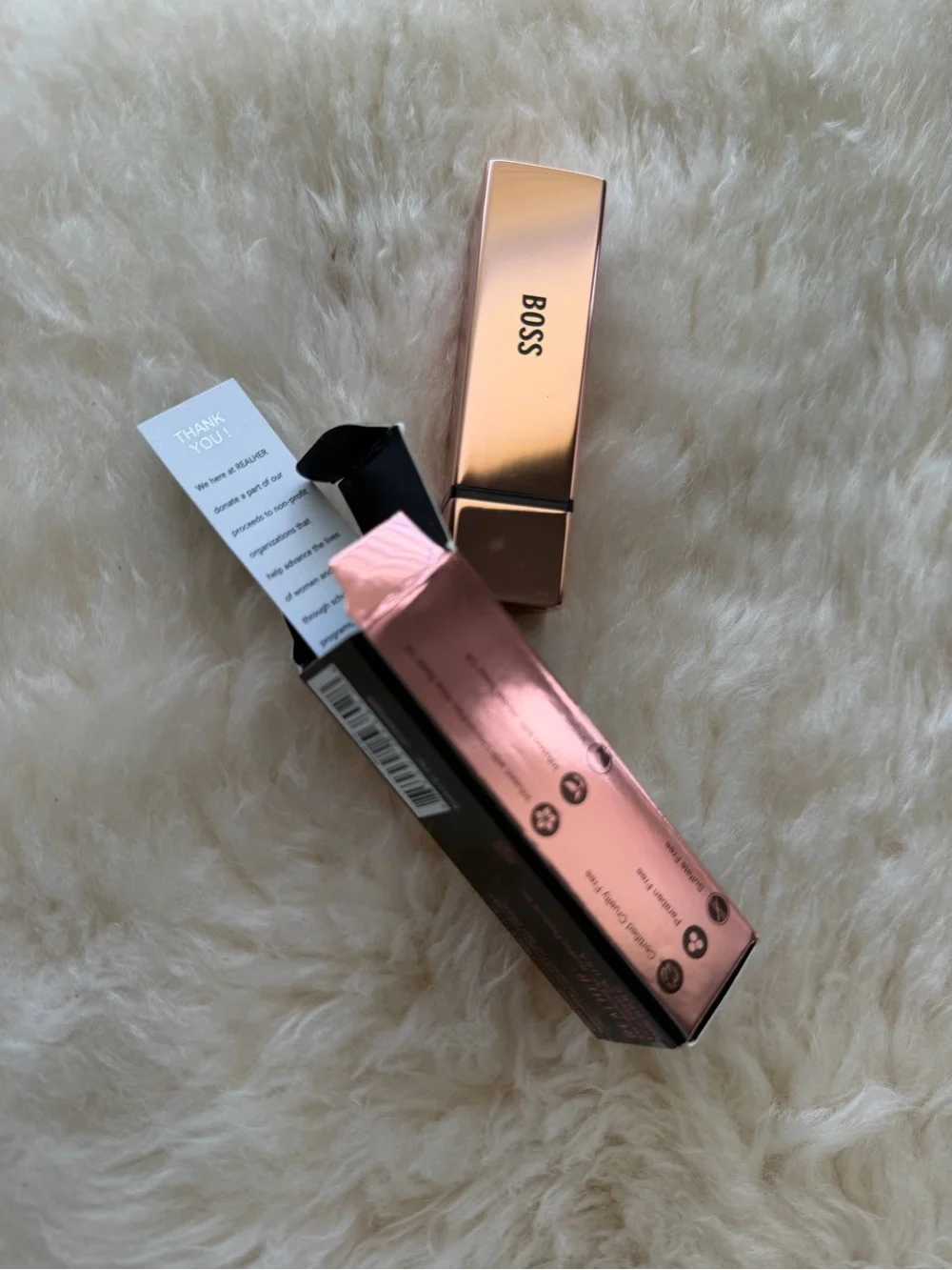 REALHER Moisturizing Lipstick — Plum